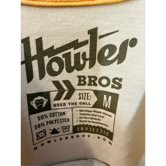 Howler Brothers El Mono Monkey Short-Sleeve T-Shirt - Men's Medium - Picture 3 of 4
